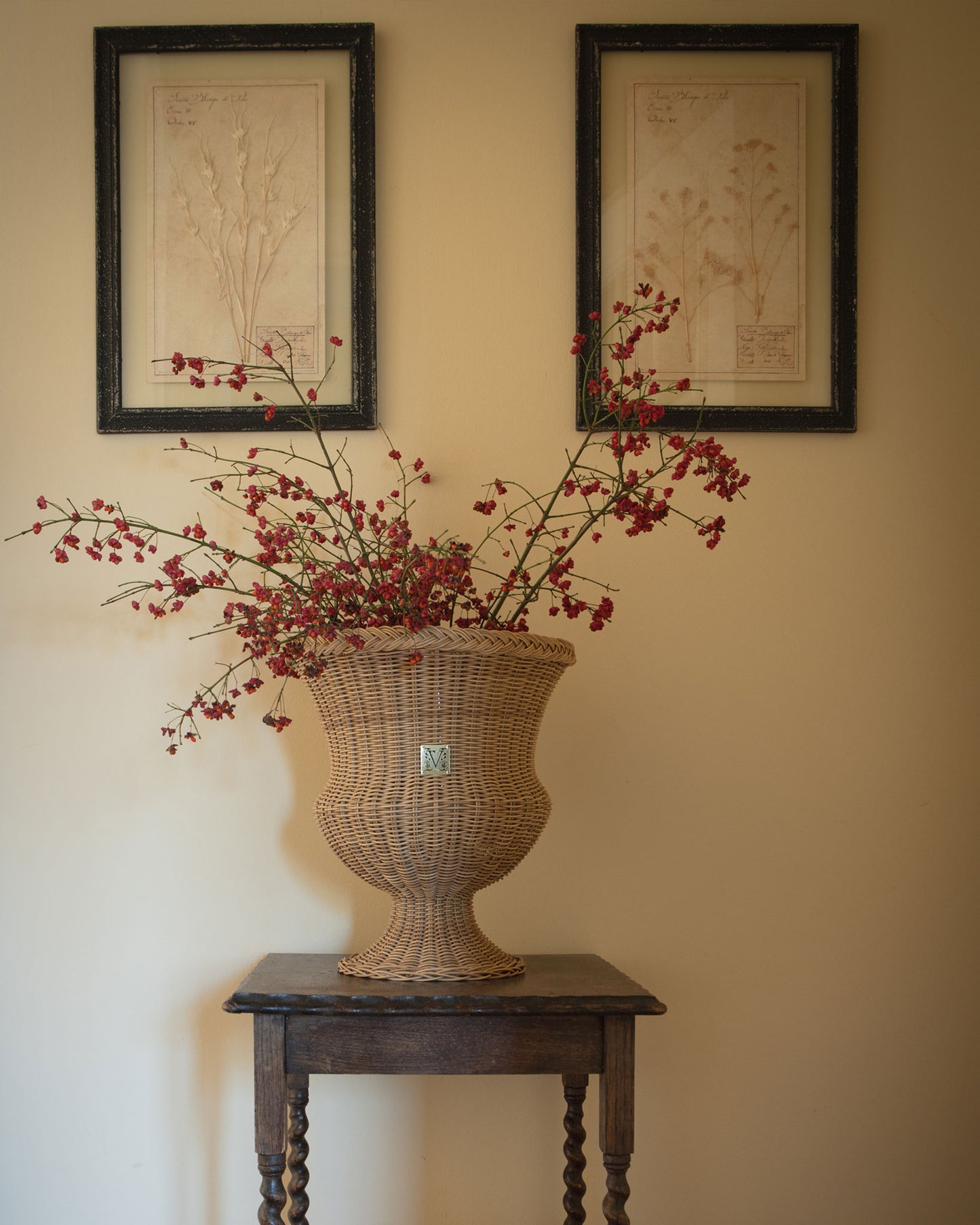 MEDICI Table Vase, Natural