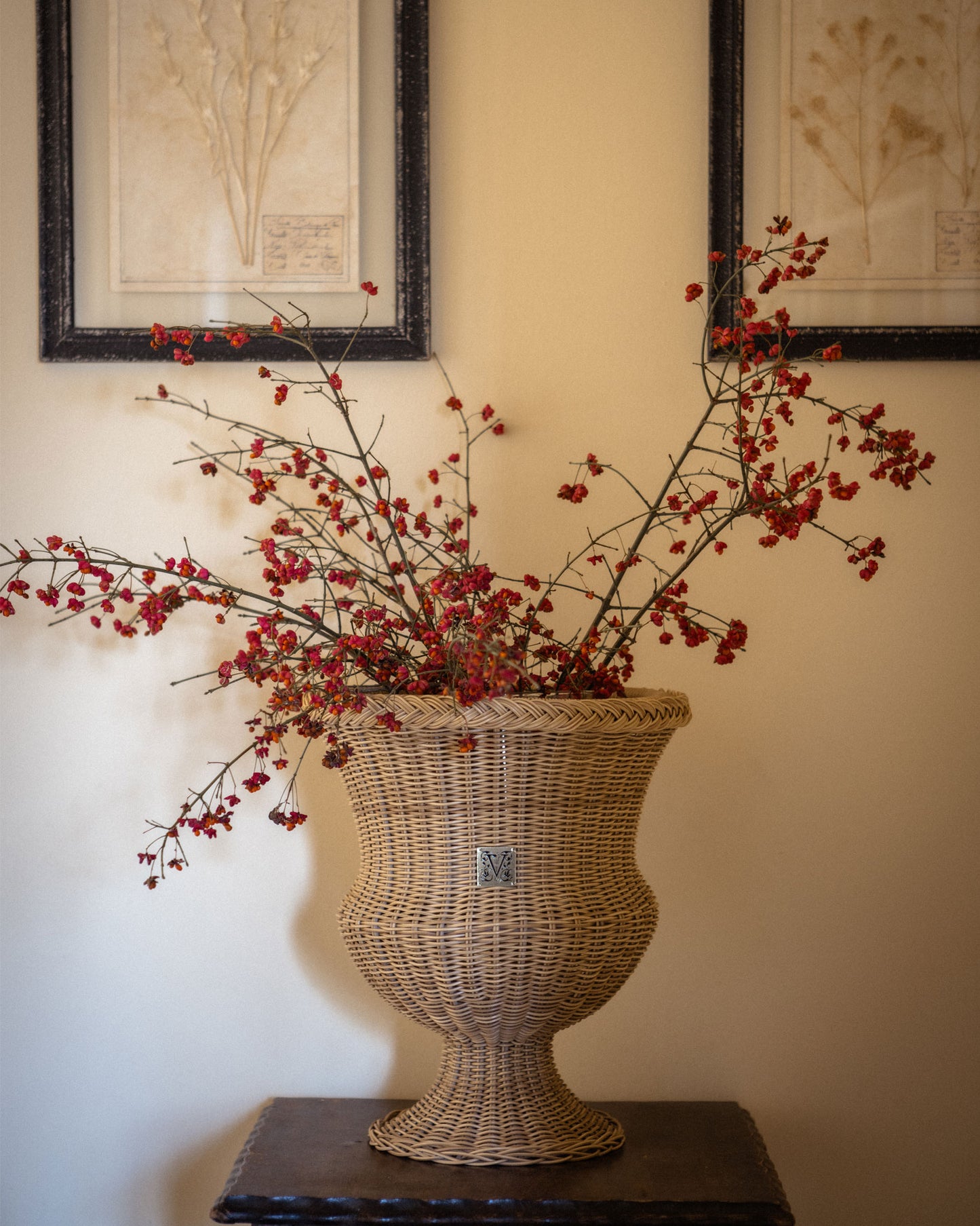 MEDICI Table Vase, Natural