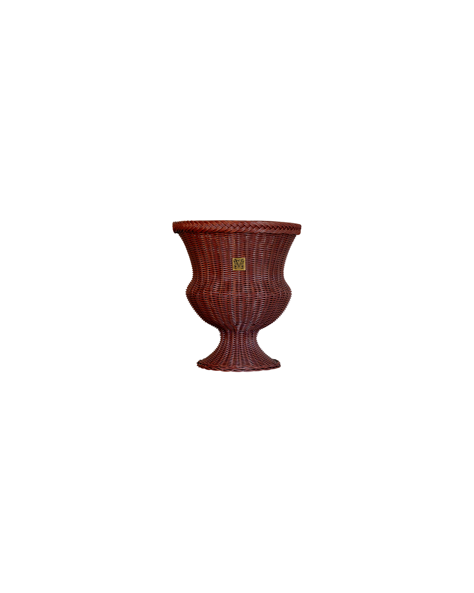 MEDICI Tischvase, Bordeauxrot