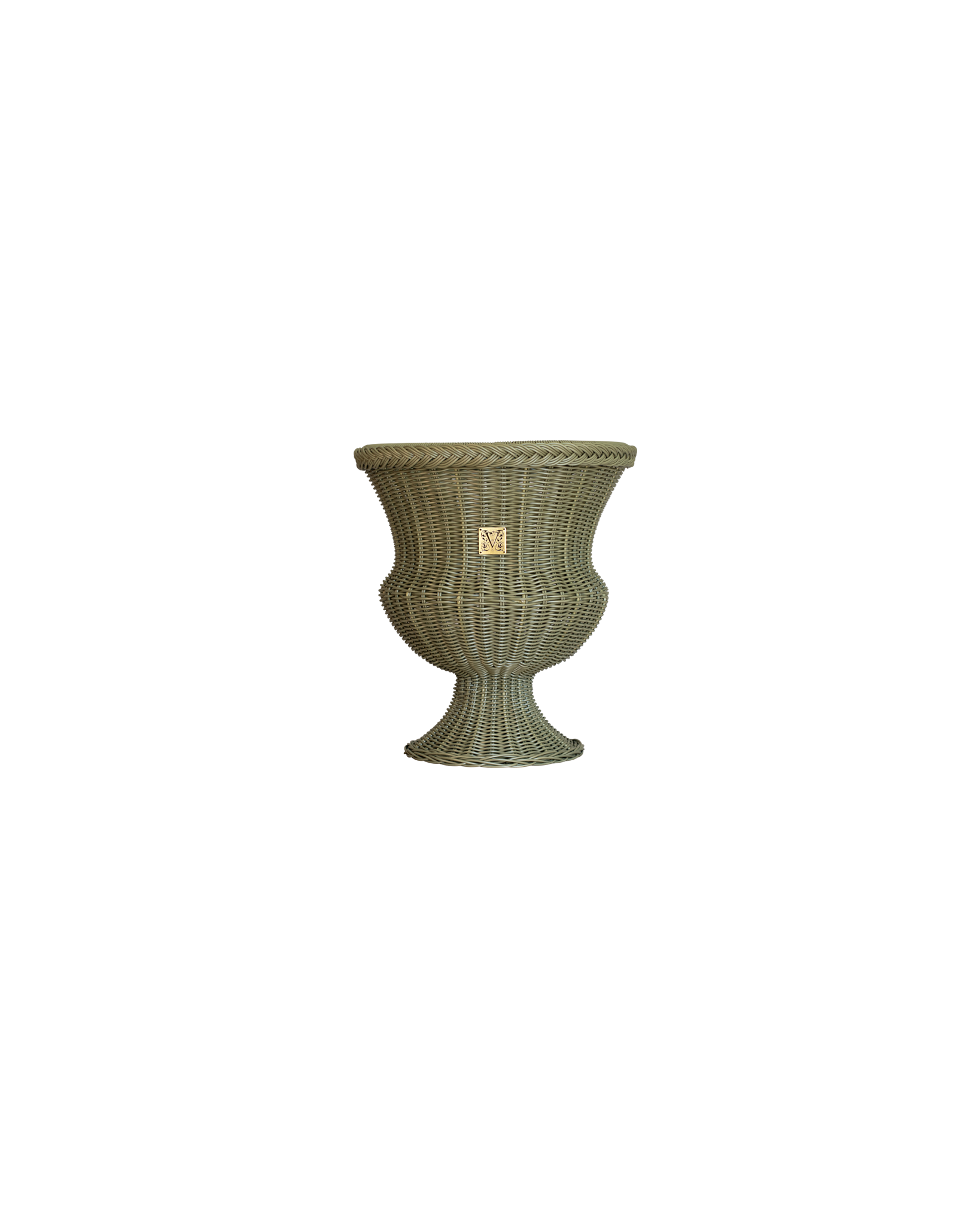 VASEVOLL MEDICI Tischvase – Eleganz in Olivgrün