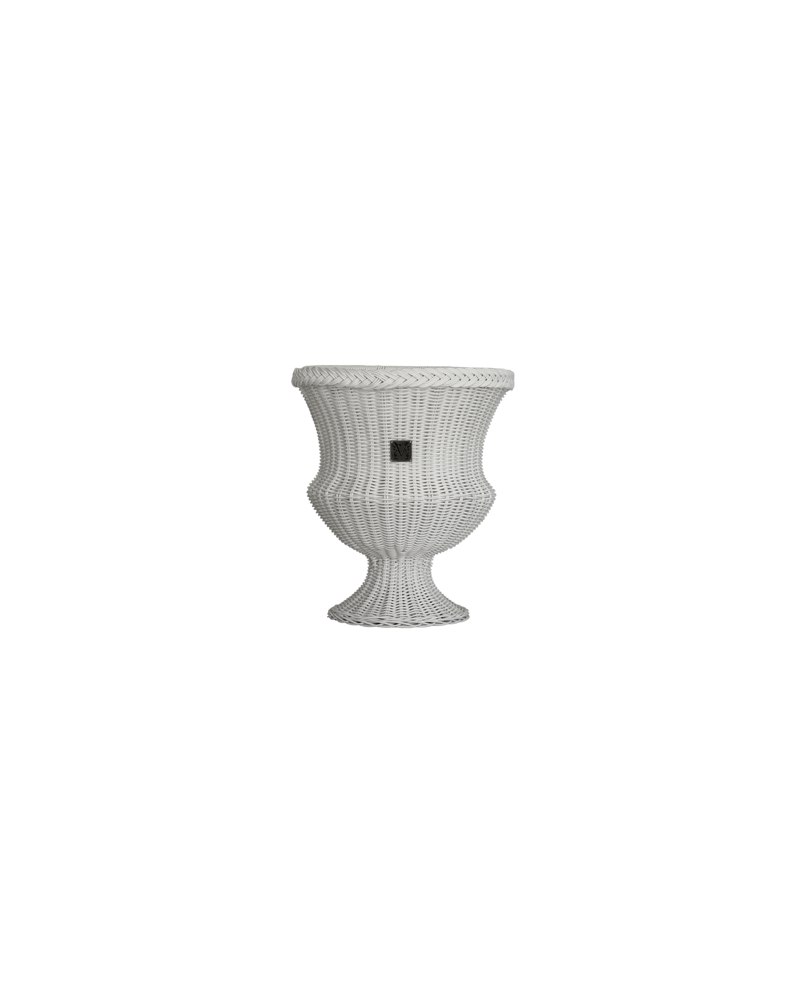 MEDICI Tischvase, Schneeweiss
