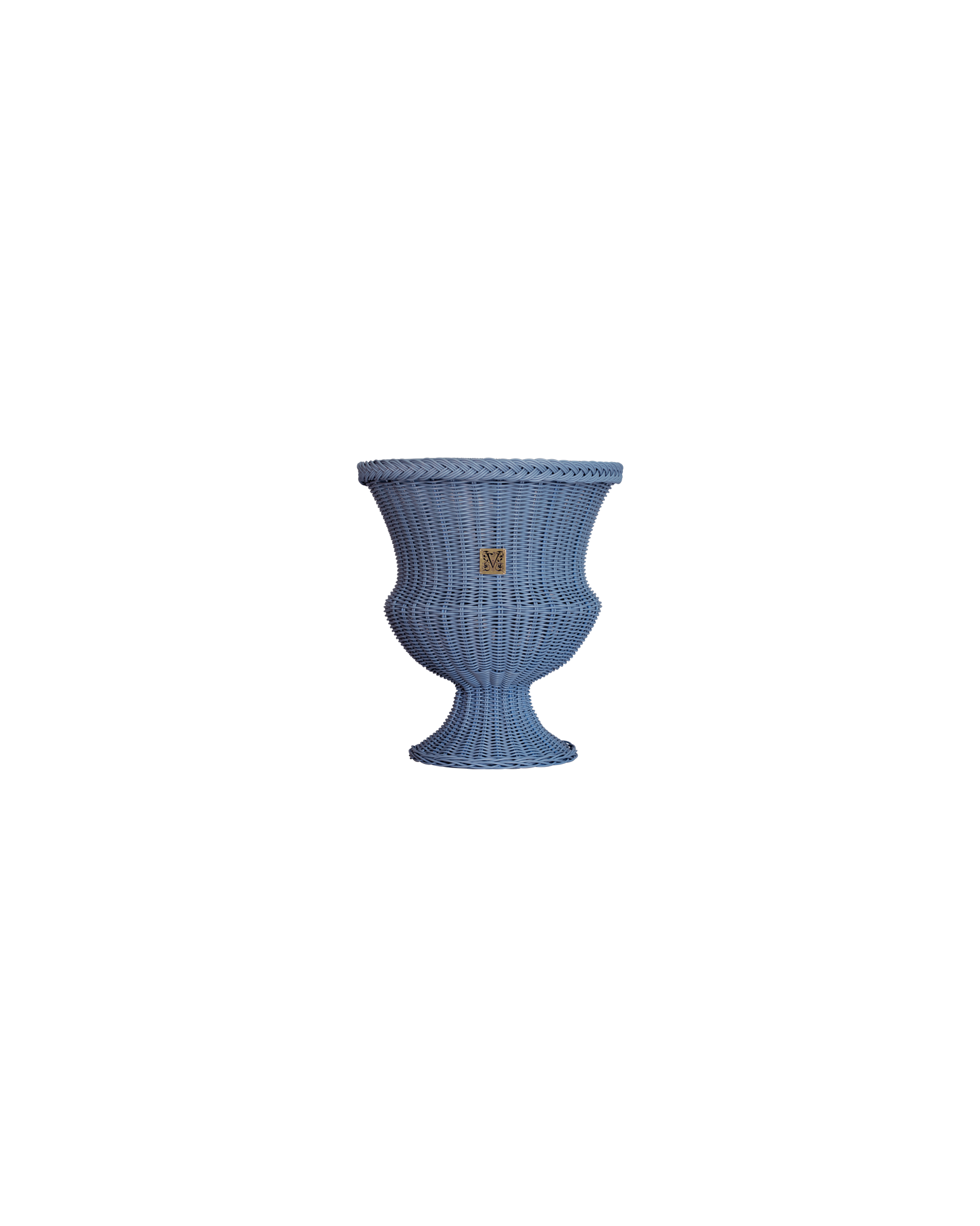 MEDICI Tischvase, Taubenblau