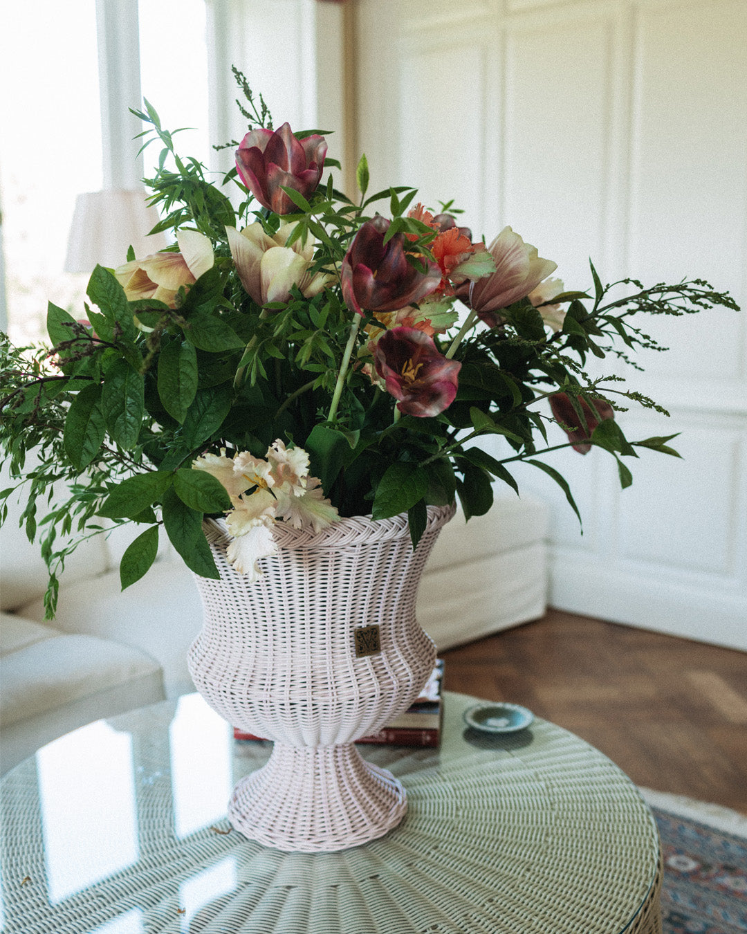 MEDICI Table Vase, dusty rose