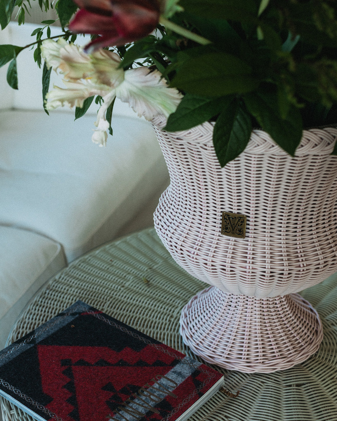 MEDICI Table Vase, dusty rose