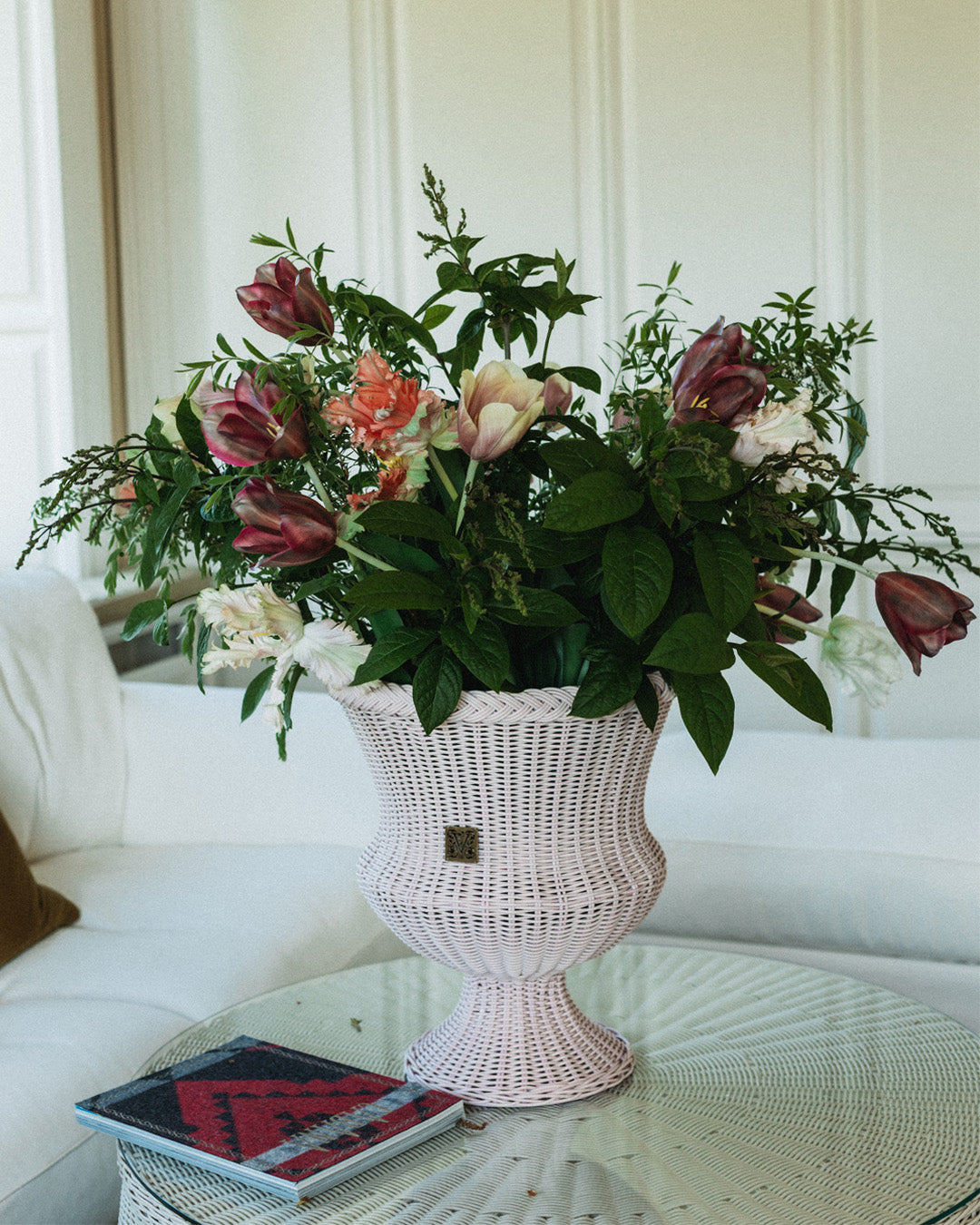 MEDICI Table Vase, dusty rose