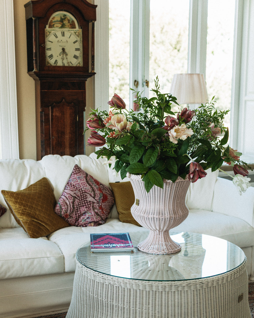 MEDICI Table Vase, dusty rose
