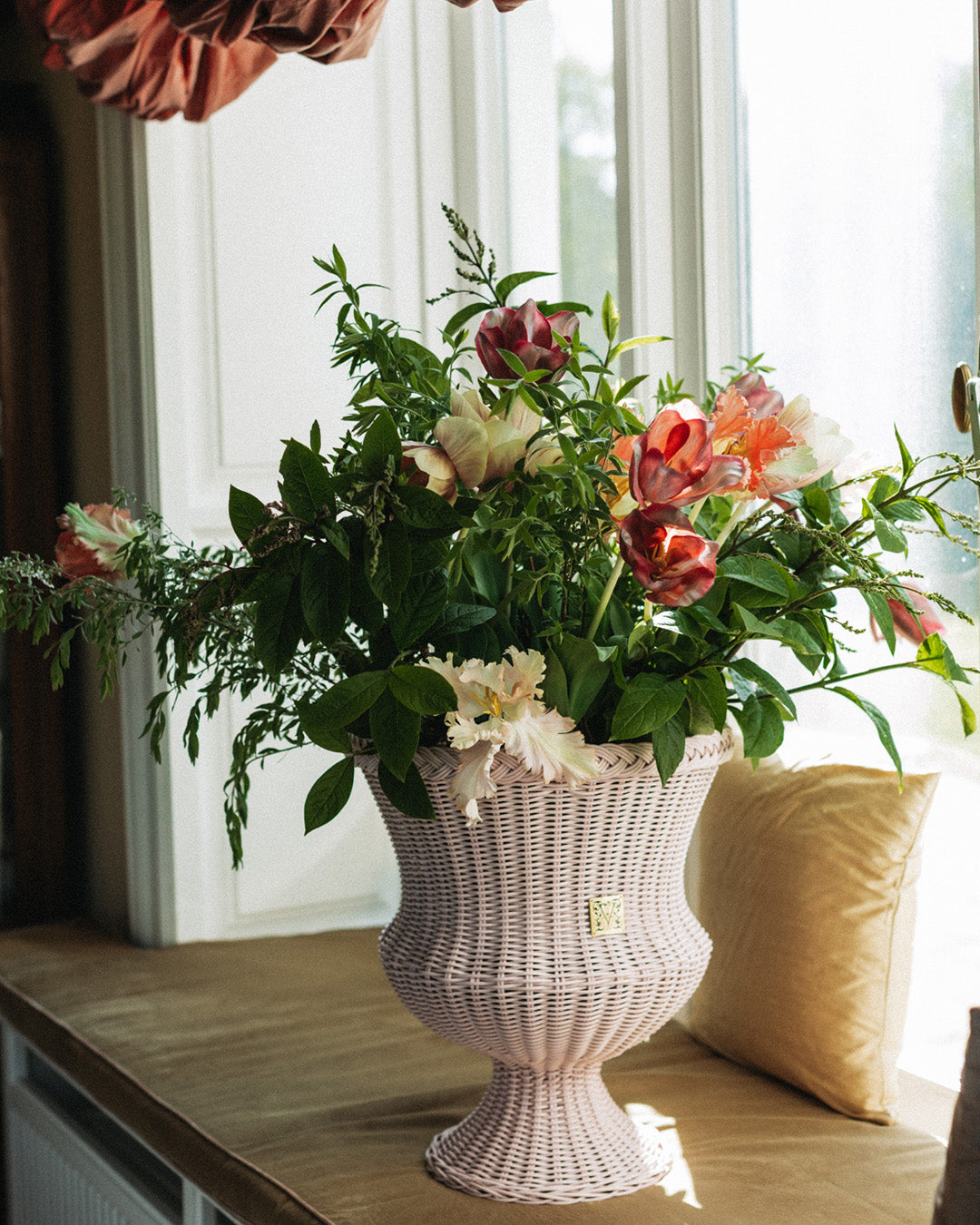 MEDICI Table Vase, dusty rose