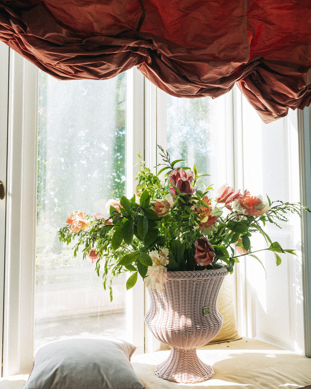 MEDICI Table Vase, dusty rose