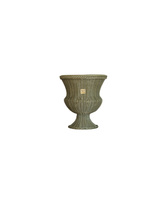 MEDICI Tischvase, Olivgrün